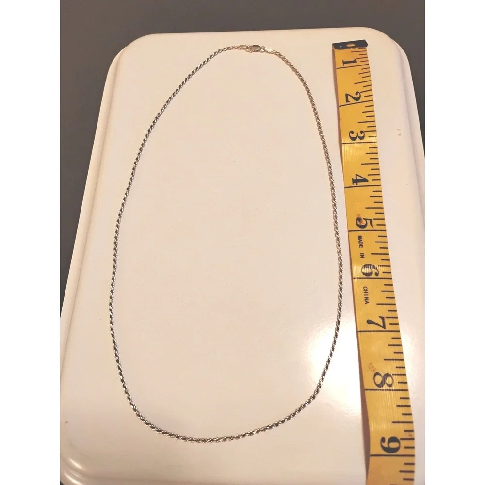 Vintage 925 Italian Sterling Silver 18